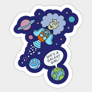 Interplanet Janet! Sticker